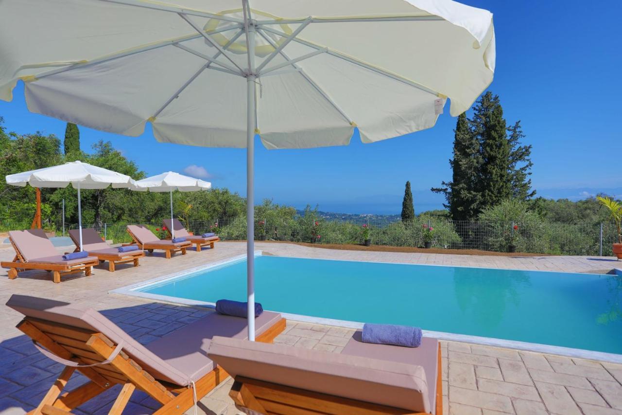 Villa Chrisdina Nymfai エクステリア 写真